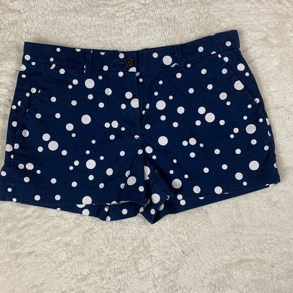 Khakis by Gap Summer shorts Truin blue and white polka dot shorts, 2 - Picture 1 of 10